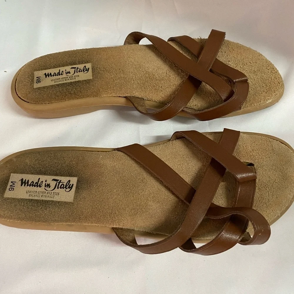 Made in Italy Sandals Size 9 M (FH)